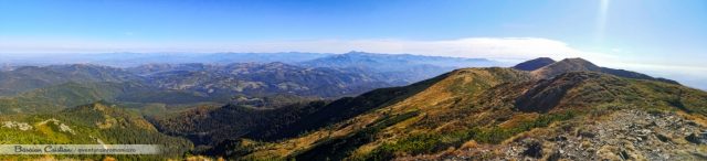 Panorama Munții Țibleș